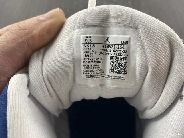 Reps TBK 13 Air Jordan Blue 414571-164 French 0722